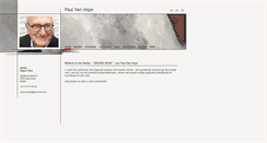 Desktop Screenshot of paulvanimpe.be